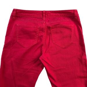 Elle Pink Skinny Crop Jeans​​